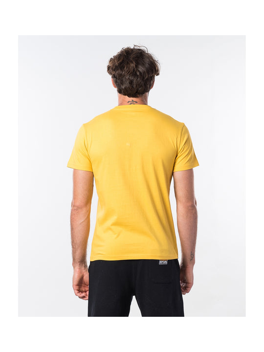 T-Shirt RIP CURL YO MAMA S/S TEE żółty - Koszulka - Adventure Sports
