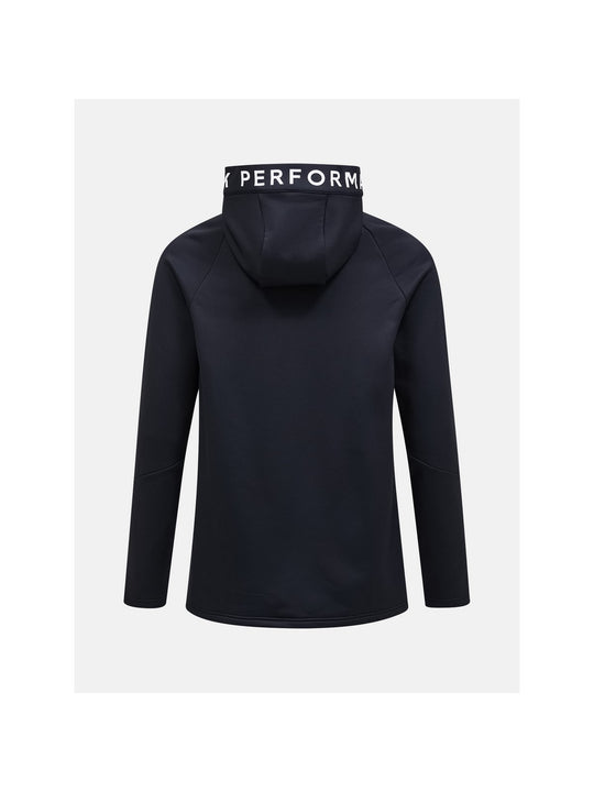 Bluza męska Peak Performance M Rider Zip Hood czarny - Adventure Sports
