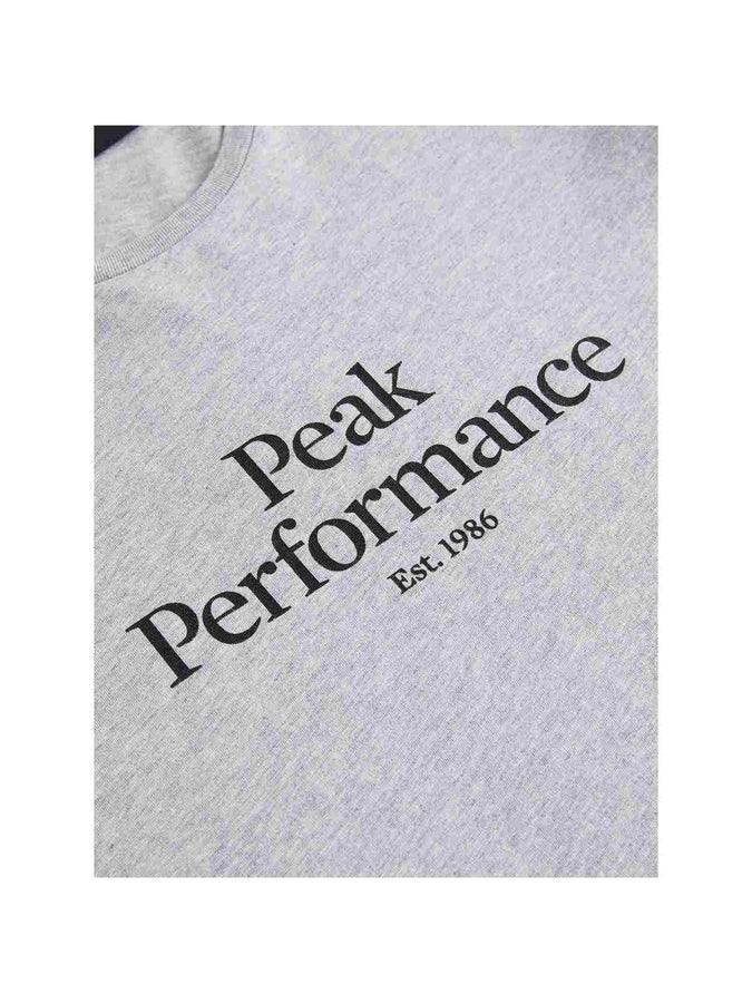 T-Shirt Peak Performance W Original Tee szary