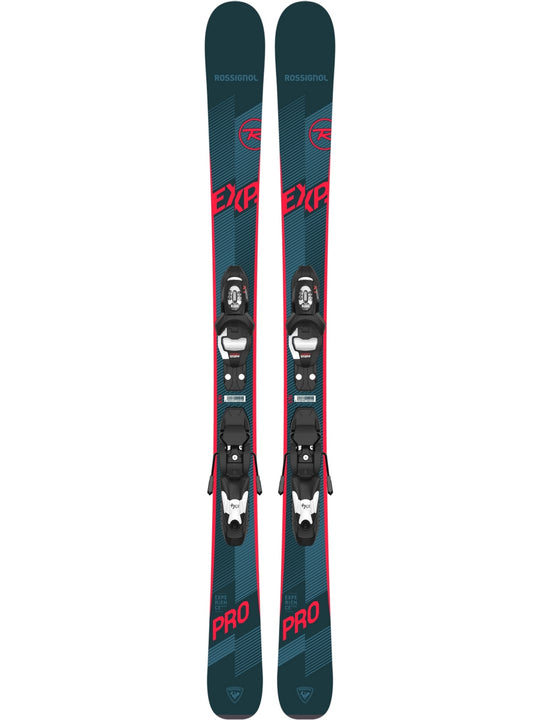 Narty ROSSIGNOL EXPERIENCE PRO KX + wiązania LOOK KID 4 GW B76 BLACK
