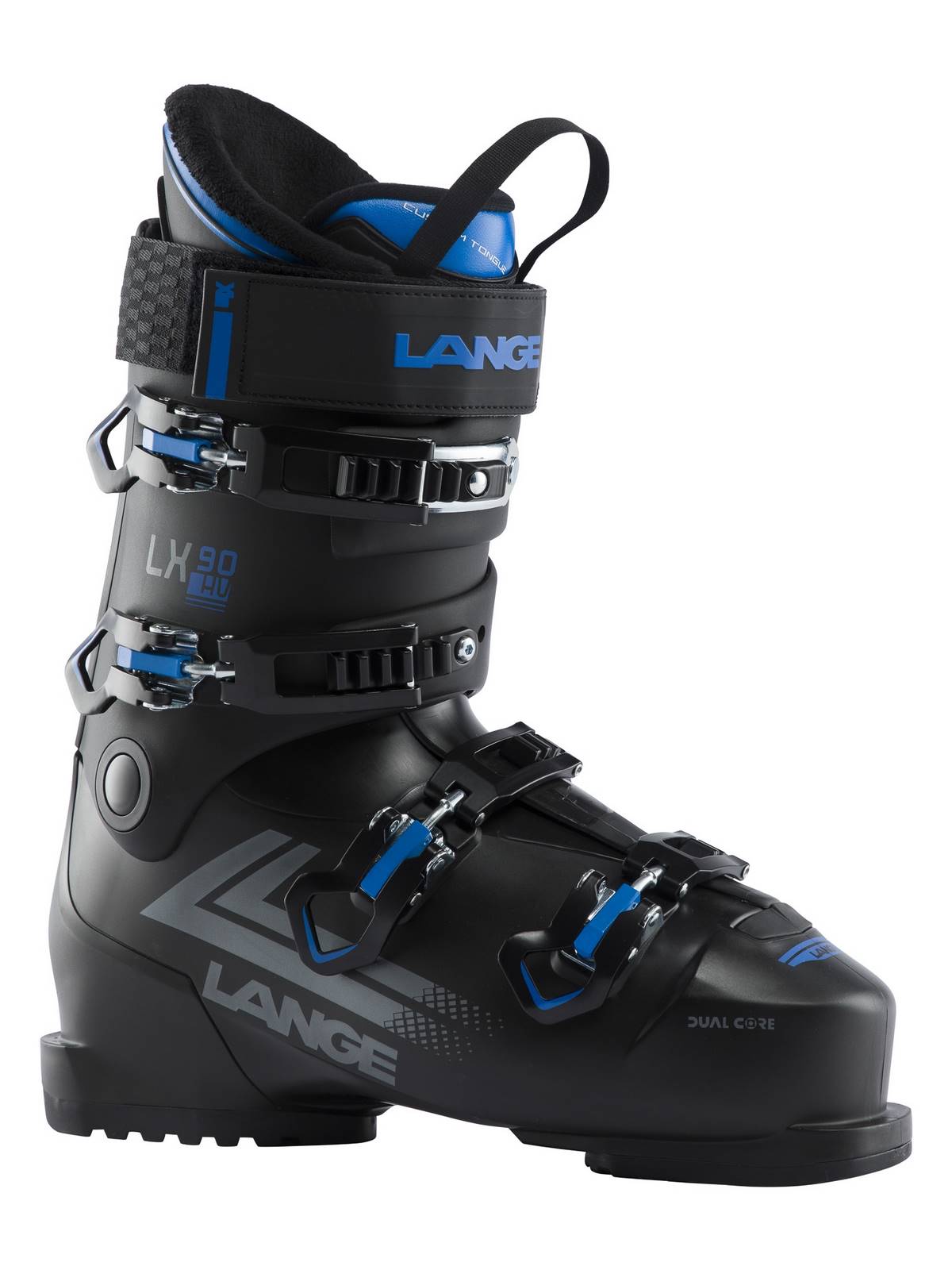 Buty narciarskie męskie LANGE LX 90 HV - Black Blue - Narciarskie - Adventure Sports