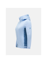 Bluza Peak Performance W Rider Tech Zip Hood niebieski
