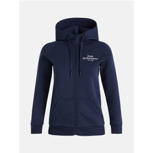 Bluza Peak Performance W Original Zip Hood granatowa - Adventure Sports
