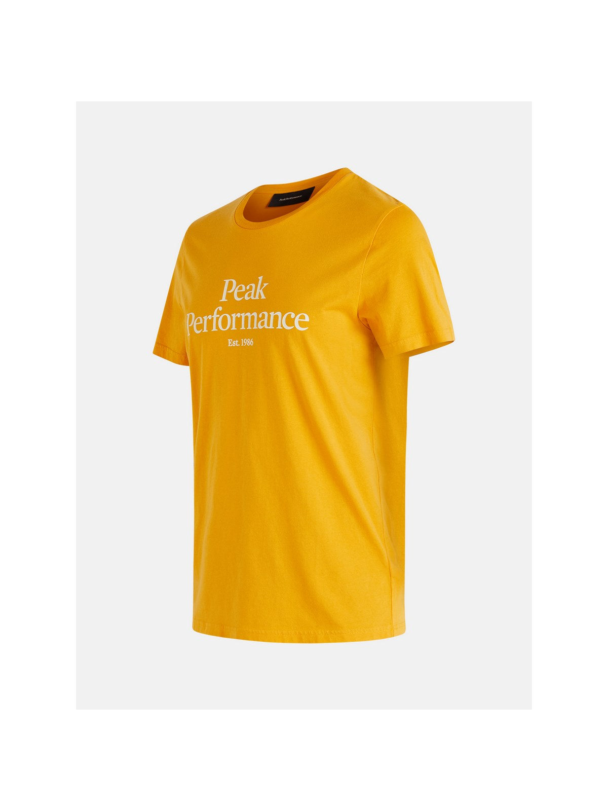 T-Shirt Peak Performance M Original Tee żółty
