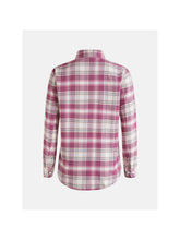 Koszula Peak Performance W Cotton Flannel Shirt - krata różowa