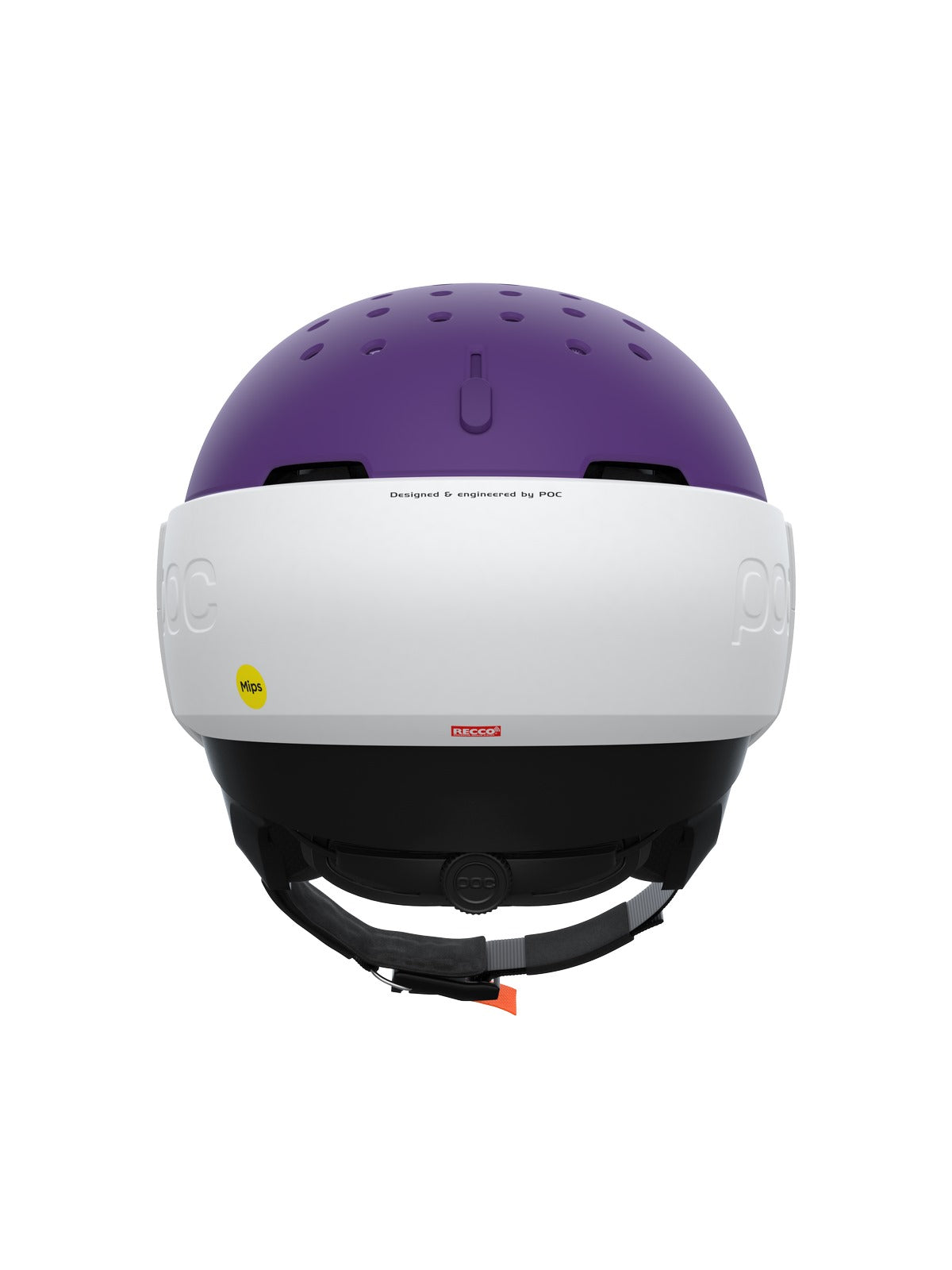 Kask narciarski POC LEVATOR MIPS fioletowo biały - Adventure Sports