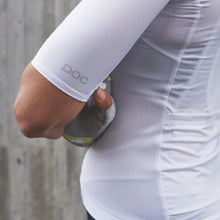 Koszulka rowerowa POC W’s PRISTINE PRINT Jersey - biały - Adventure Sports
