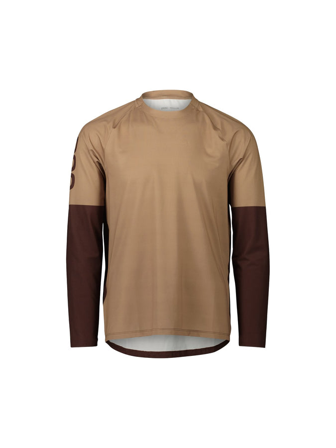 Koszulka rowerowa POC M's Essential MTB LS Jersey brązowy