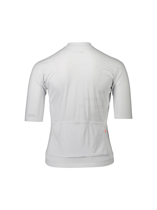 Koszulka rowerowa POC W&#39;s PRISTINE PRINT Jersey - biały
