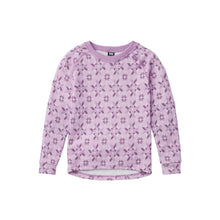 Bielizna termoaktywna dziewczęca Helly Hansen K Hh Graphic Lifa Merino Set fioletowy - Adventure Sports
