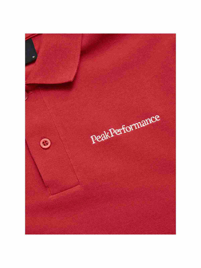 Koszulka polo Peak Performance M Original Polo czerwony