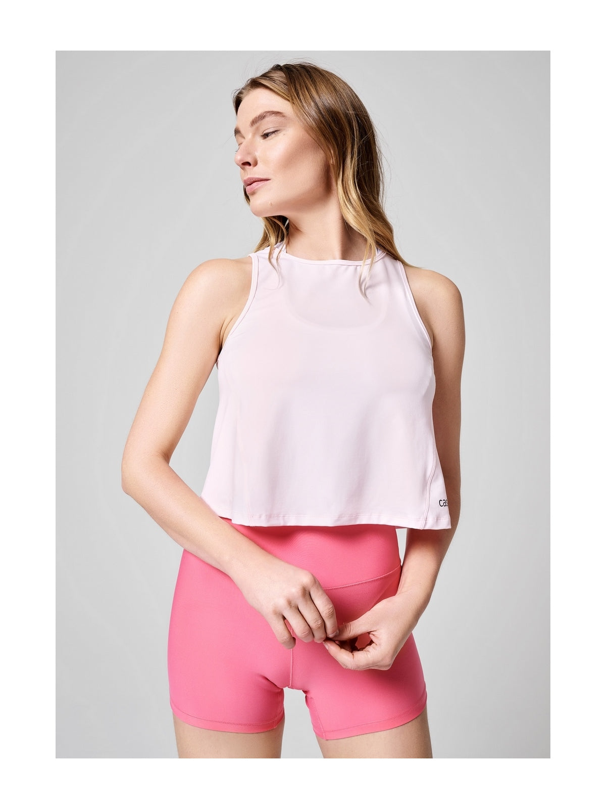 koszulka treningowa CASALL A-line Short Tank różowy - Koszulka - Adventure Sports