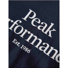 T Shirt Peak Performance W Original Tee - granatowy - Koszulka - Adventure Sports
