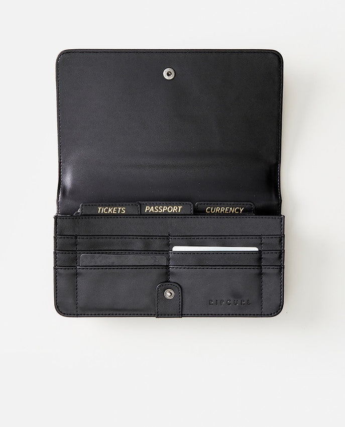 Portfel RIP CURL HULA TRAVEL WALLET czarny - TU - Adventure Sports