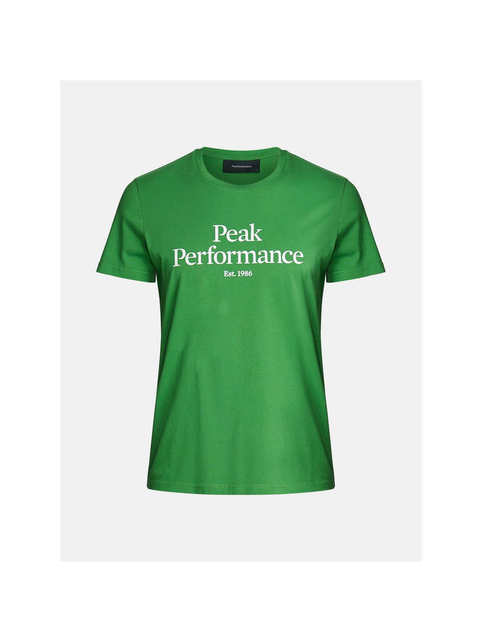 T Shirt Peak Performance M Original Tee - zielony