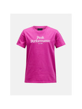 T-Shirt Peak Performance Jr Original Tee różowy
