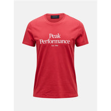 T-Shirt Peak Performance M Original Tee czerwony - Koszulka - Adventure Sports
