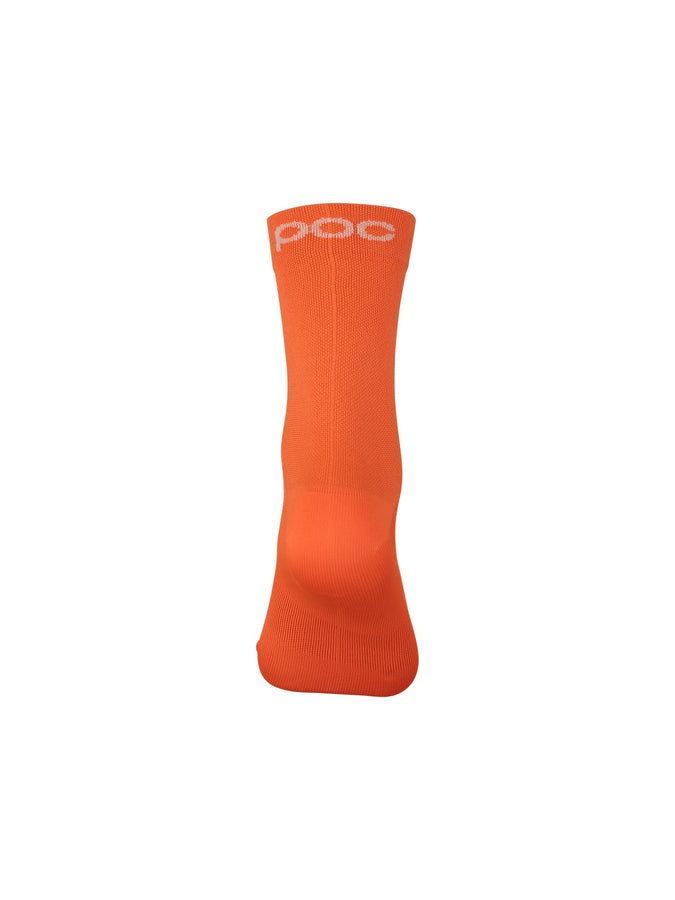 Skarpety rowerowe POC Fluo Sock pomarańczowy