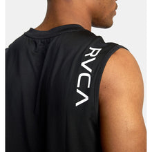 Top RVCA Sport Vent Muscle czarny - Adventure Sports
