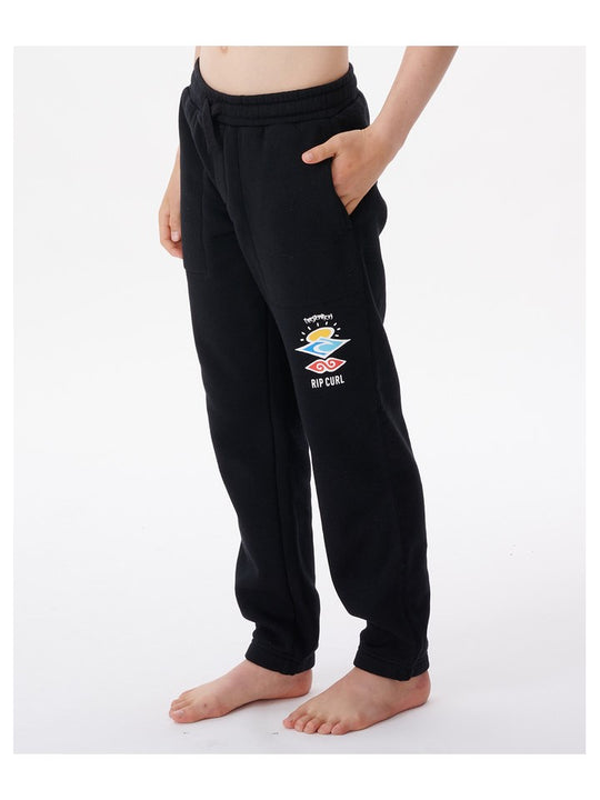 Spodnie RIP CURL Search Icon Track Pant -Boy czarny
