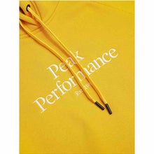 Bluza Peak Performance W Original Hood żółty - Adventure Sports
