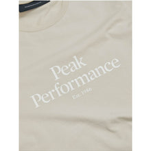T-Shirt Peak Performance W Original Tee beżowy - Koszulka - Adventure Sports
