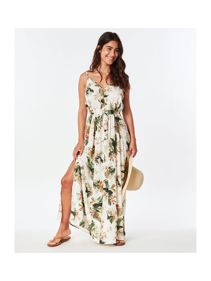 Sukienka RIP CURL On The Coast Maxi Dress - biały