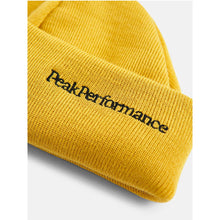 Czapka Peak Performance ARE HAT żółta - Adventure Sports
