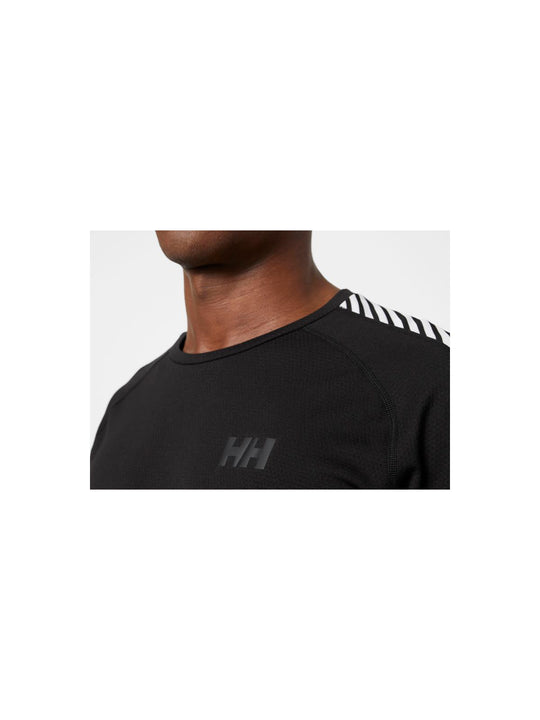 Koszulka Helly Hansen Lifa Active Stripe Crew czarny