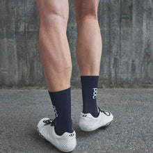 Skarpety rowerowe POC SOLEUS LITE Long Sock - niebieskie - Adventure Sports
