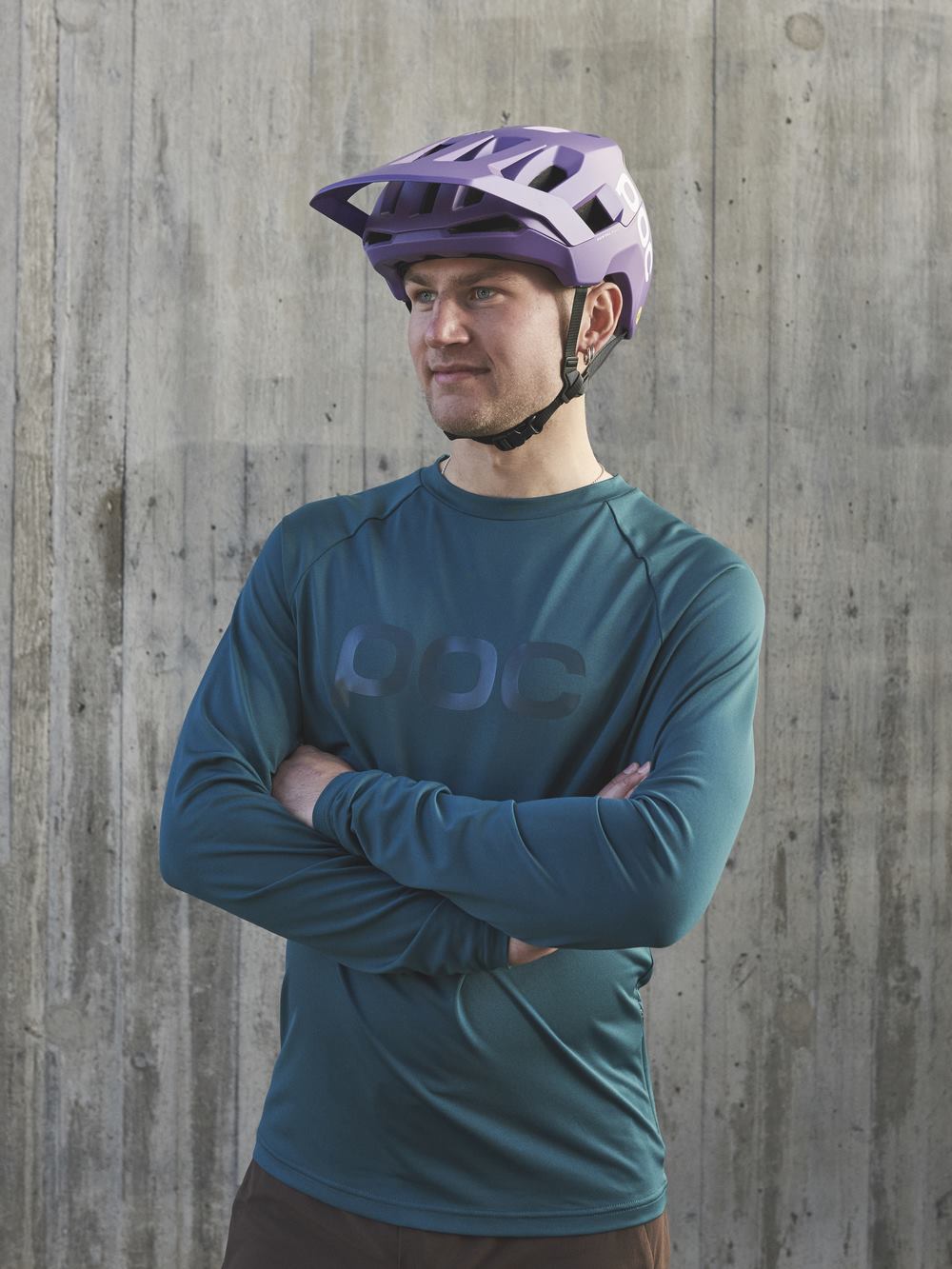 Koszulka rowerowa POC M'S Reform Enduro niebieski