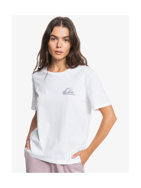 T-Shirt damski QUIKSILVER Standard Organic tees W - biały