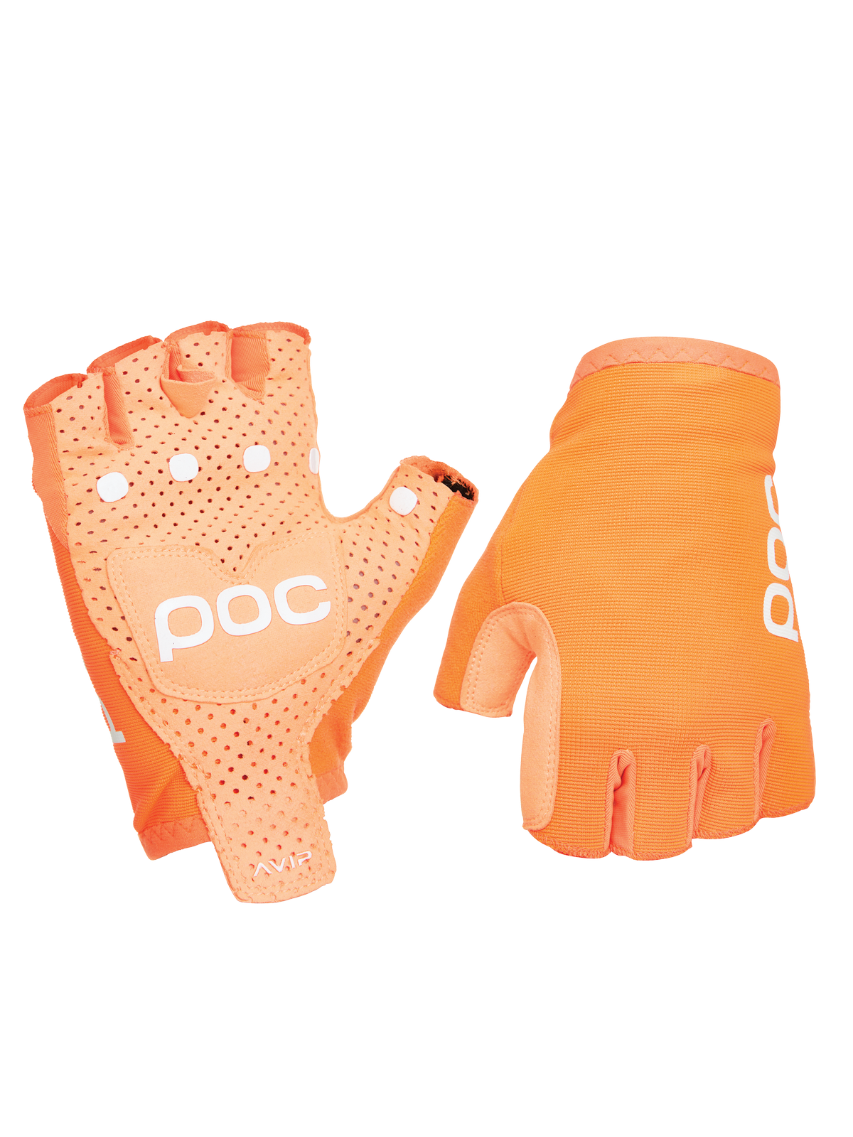 Rękawice rowerowe POC AVIP Glove Short - pomarańczowy