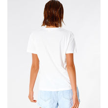 T-Shirt RIP CURL Sunset V-Neck Tee - biały - Koszulka - Adventure Sports
