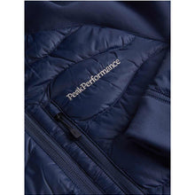 Kurtka puchowa Peak Performance W Helium Down Hybrid Hood niebieski - Adventure Sports
