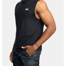 Top RVCA Sport Vent Muscle czarny - Adventure Sports

