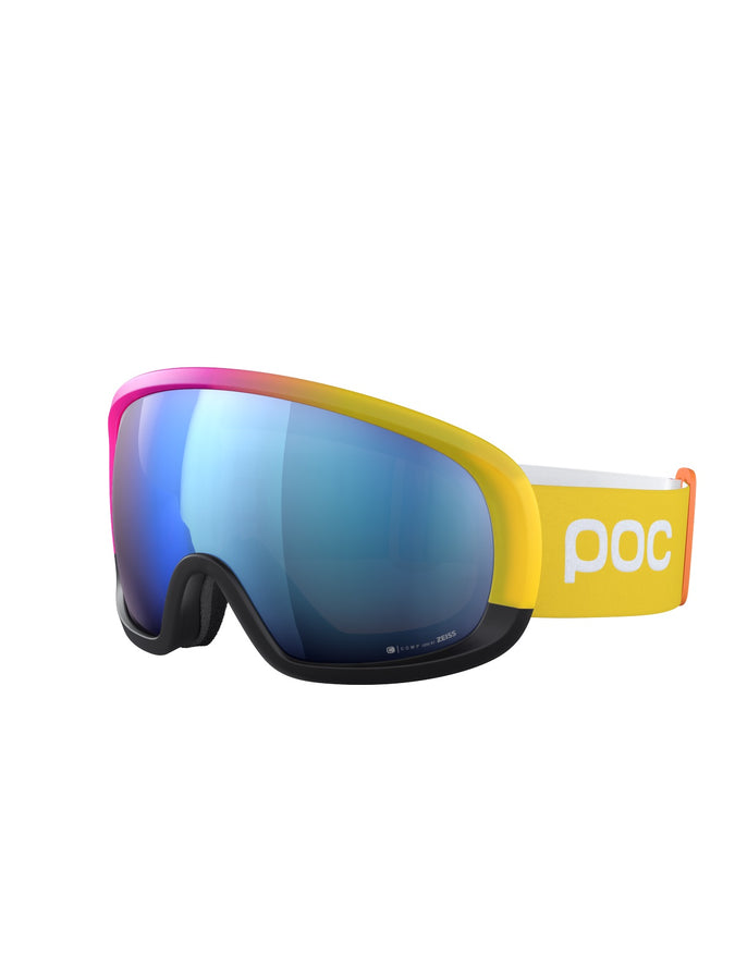 Gogle narciarskie POC FOVEA Mid Clarity Comp różowo żółte Cat 2 + Cat 1