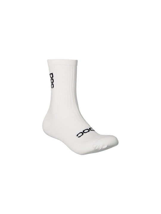Skarpety rowerowe juniorskie POC Y&#39;s Essential Road Sock white
