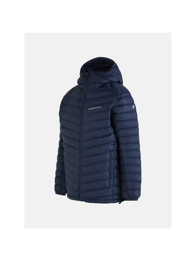 Kurtka puchowa Peak Performance M Frost Down Hood Jacket niebieski