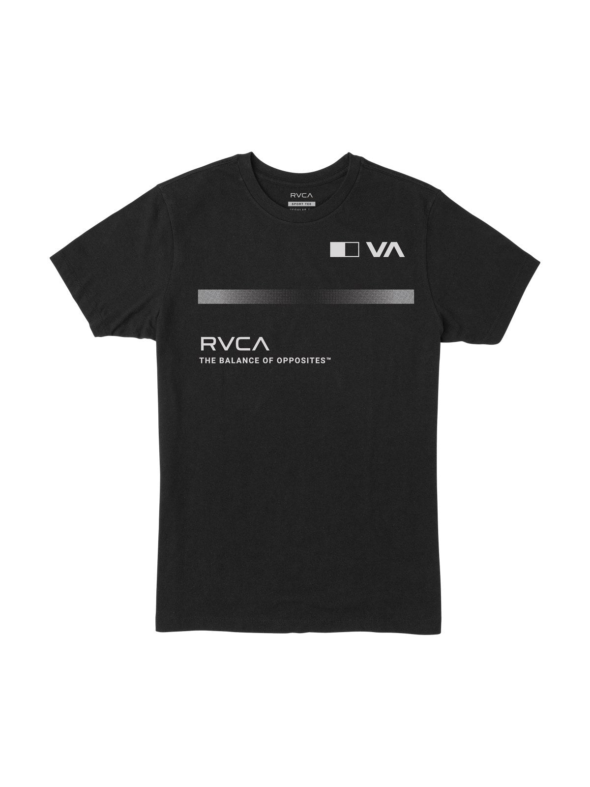 T-Shirt RVCA Pix Bar Ss - czarny