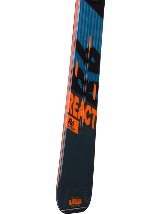Narty ROSSIGNOL REACT 6 Ca + wiązania LOOK Xpress 11 GW B83 Blk Orange - Adventure Sports
