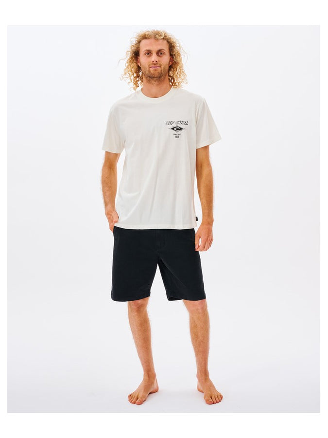 T-Shirt RIP CURL Fade Out Icon Tee różowy