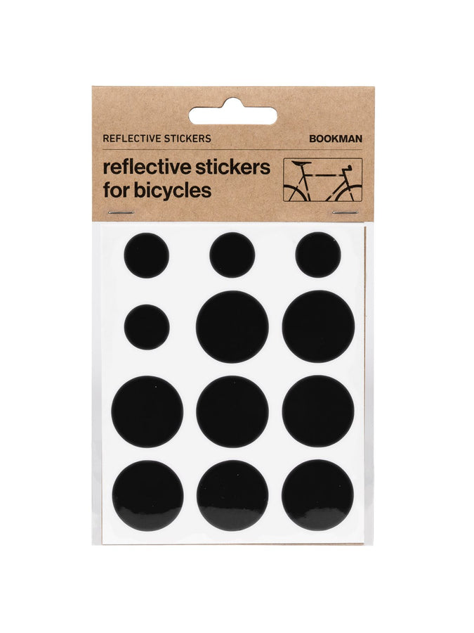 Naklejki odblaskowe BOOKMAN Reflective Stickers czarny