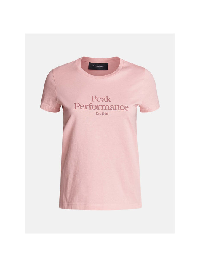T Shirt Peak Performance W Original Tee - różowy