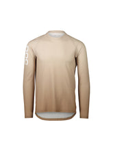 Koszulka rowerowa POC M&#39;s Essential MTB Lite LS Jersey brązowy
