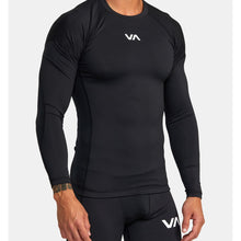 Koszulka RVCA Compression Ls czarny - Adventure Sports
