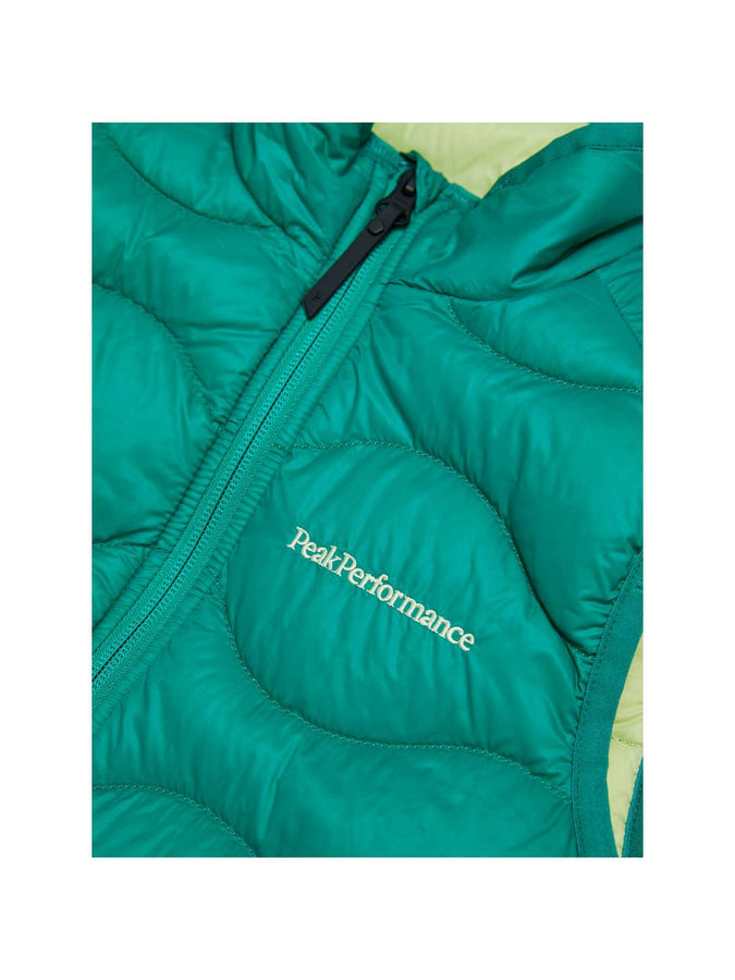 Kamizelka Peak Performance Jr Helium Down Vest zielony