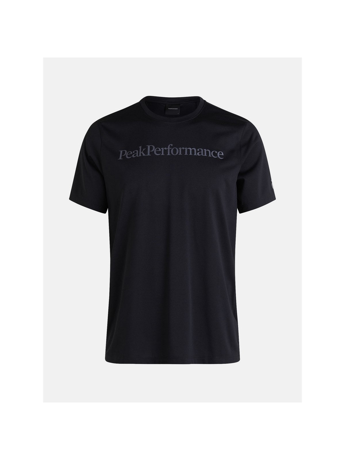 T-Shirt Peak Performance M Alum Light Short Sleeve czarny