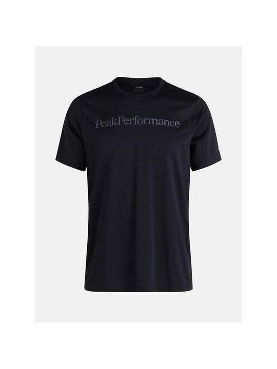 T-Shirt Peak Performance M Alum Light Short Sleeve czarny