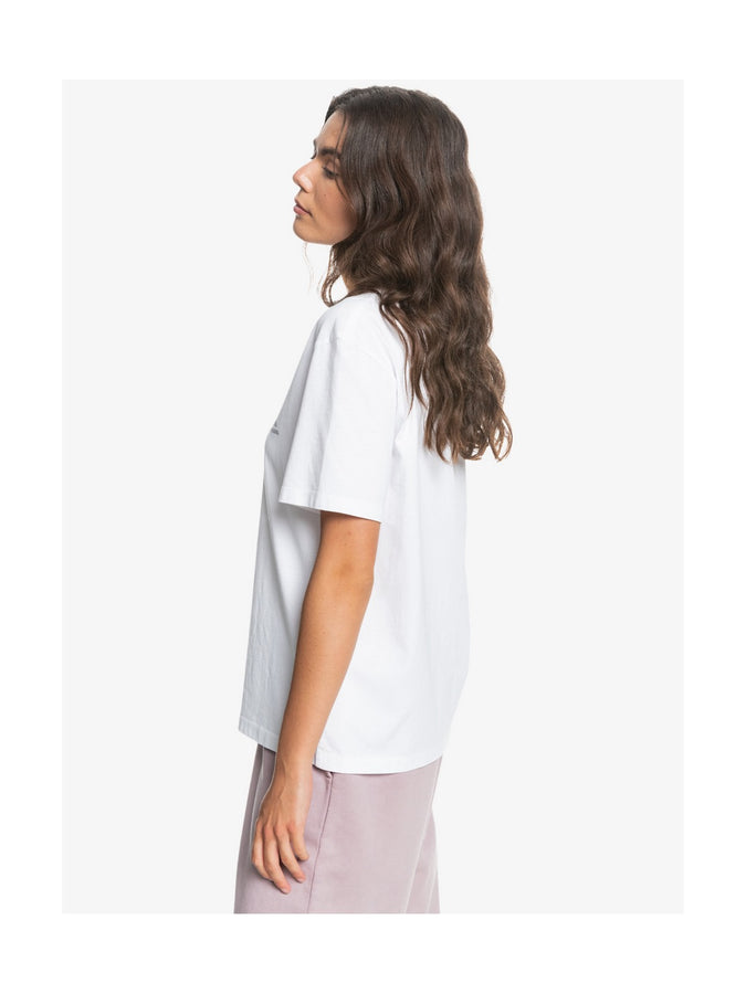 T-Shirt damski QUIKSILVER Standard Organic tees W - biały